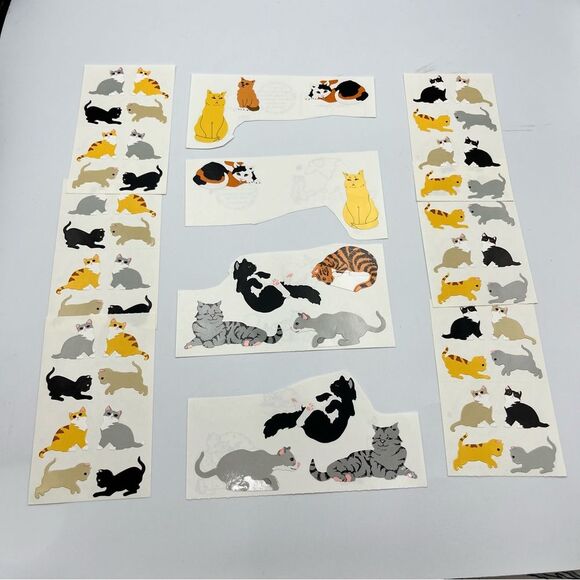 Other - Cat Sticker Set - Multicolor